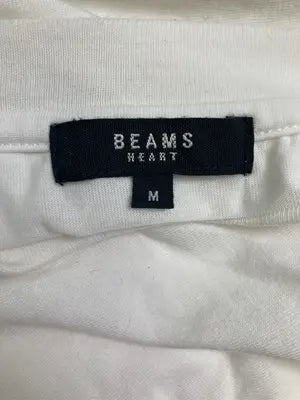 BEAMS HEART/ビームスハート/Tシャツ/カットソー/トップス/ホワイト/M