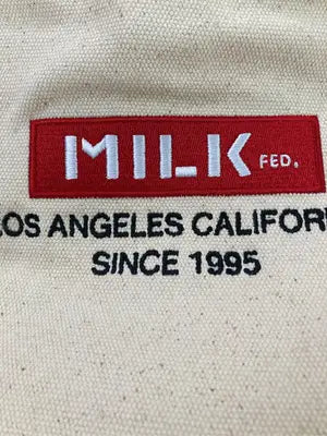 MILK FED./ミルクフェド/トートバッグ/バッグ/アイボリー