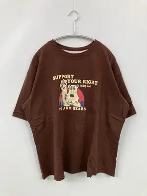 LAC VERT/ラックヴェール/Tシャツ/カットソー/トップス/ブラウン/F