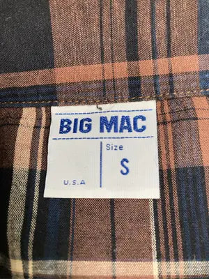BIGMAC/ビッグマック/シャツ/ブラウス/トップス/ブラウン/S