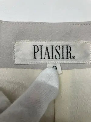Plaisir femme/ノーカラージャケット/ジャケット/アウター/ベージュ/9