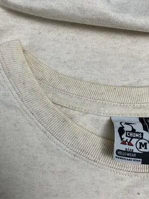 CHUMS/チャムス/Tシャツ/カットソー/トップス/ベージュ/M