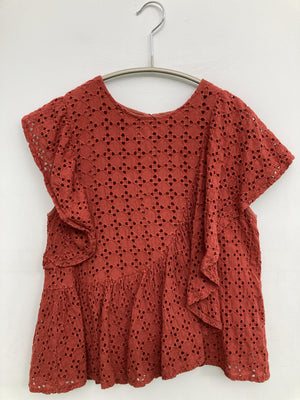 SLY/スライ/ノースリーブ/トップス/オレンジ/FREE