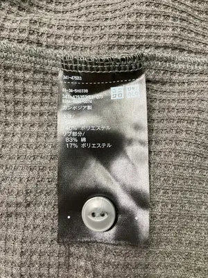UNIQLO/ユニクロ/Tシャツ/カットソー/トップス/グレー/XL