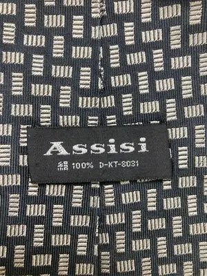 Assisi/ネクタイ/ファッション雑貨/ブラック
