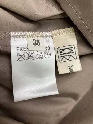 MICHEL KLEIN/ミッシェルクラン/シャツワンピース/ワンピース/ドレス/ブラウン/38