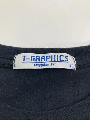 T-GRAPHICS/ティーグラフィックス/Tシャツ/カットソー/トップス/ブラック/XL