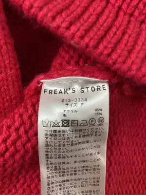 FREAK'S STORE/フリークスストア/カーディガン/ボレロ/トップス/レッド/F