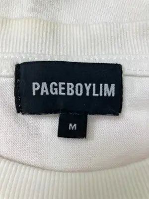 PAGEBOYLIM/ページボーイリム/Tシャツ/カットソー/トップス/ホワイト/M