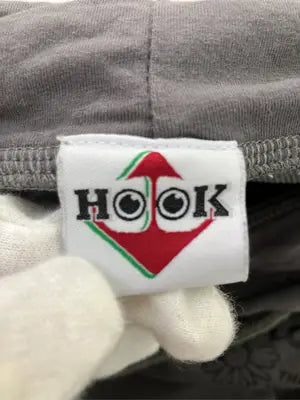 HOOK/フック/パーカー/トップス/グレー/L