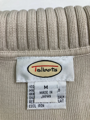 TALBOTS/タルボッツ/ニット/セーター/トップス/ベージュ/M