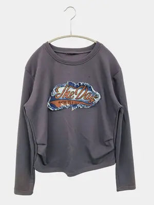 Sibra/シブラ/Tシャツ/カットソー/トップス/グレー/表記無し