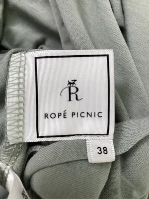 ROPE PICNIC/ロペピクニック/ミモレ/半端丈スカート/スカート/ライトグリーン/38
