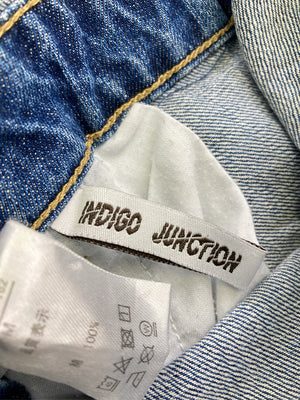 INDIGO JUNCTION/インディゴジャンクション/サロペット/オーバーオール/オールインワン・サロペット/ブルー/M  バスト79～87　身長154～162