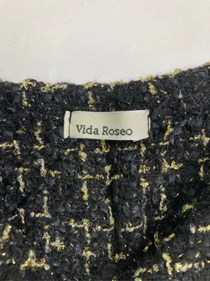 vida roseo/ワンピース/ワンピース/ドレス/ブラック/L