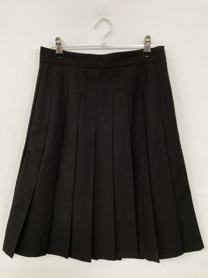 BLACKUP/ブラックアップ/ミモレ/半端丈スカート/スカート/ブラック