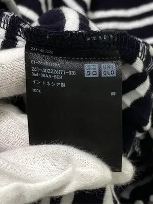 UNIQLO/ユニクロ/Tシャツ/カットソー/トップス/ネイビー/L