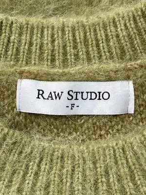 raw studio/ニット/セーター/トップス/グリーン/F