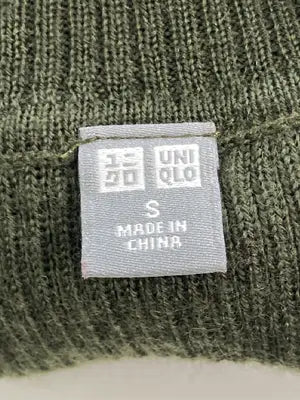 UNIQLO/ユニクロ/ニット/セーター/トップス/カーキ/S