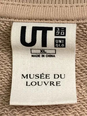 UNIQLO UT/ユニクロユーティー/スウェット/トップス/ベージュ/XL