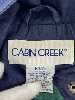 CABIN CREEK/キャビンクリーク/ミリタリージャケット/ジャケット/アウター/ネイビー/M(8/10)