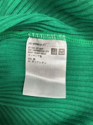 UNIQLO/ユニクロ/ニット/セーター/トップス/グリーン/M