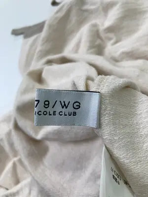 NICOLE CLUB/ニコルクラブ/Tシャツ/カットソー/トップス/ベージュ/Free