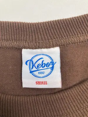 KEBOZ/ケボズ/Tシャツ/カットソー/トップス/ブラウン/SMALL