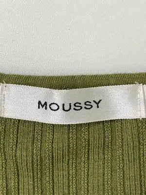 MOUSSY/マウジー/Tシャツ/カットソー/トップス/カーキ/F