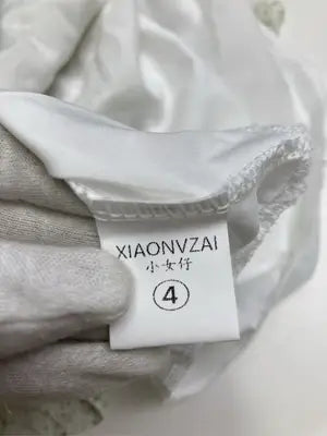 XIAONVZAI/ワンピース/ワンピース/ドレス/アイボリー/4