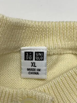 UNIQLO/ユニクロ/カーディガン/ボレロ/トップス/イエロー/XL