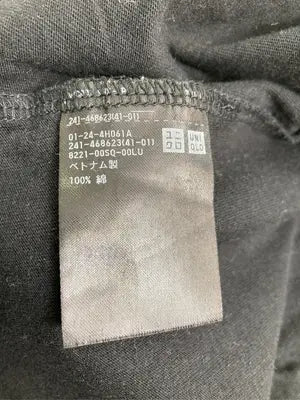 UNIQLO/ユニクロ/Tシャツ/カットソー/トップス/ブラック/L