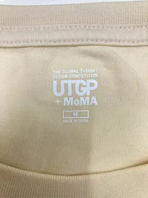 UTGP+MoMA/Tシャツ/カットソー/トップス/ベージュ/M