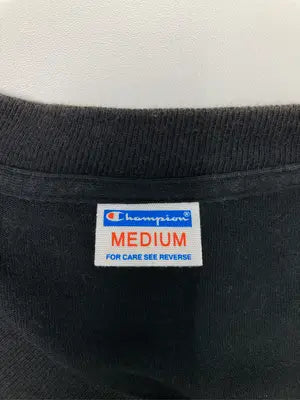 Champion/チャンピオン/Tシャツ/カットソー/トップス/ブラック/MEDIUM