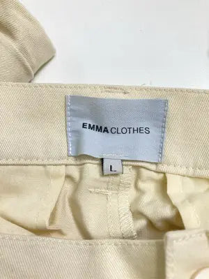 EMMA CLOTHES/エマクローズ/チノパンツ/パンツ/ベージュ/L