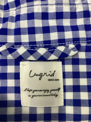 Ungrid/アングリッド/シャツ/ブラウス/トップス/ブルー/F