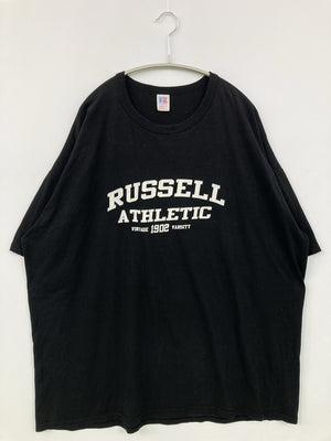 Russell/ラッセル/Tシャツ/カットソー/トップス/ブラック/XXL