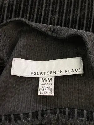 FOURTEENTH PLACE/Tシャツ/カットソー/トップス/ブラック/M