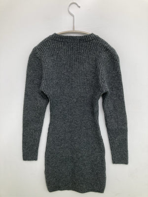 MINI MINI/ミニミニ/ニット/セーター/トップス/グレー/ワンサイズ