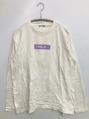 MILK FED./ミルクフェド/Tシャツ/カットソー/トップス/ホワイト/one size