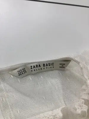 ZARA/ザラ/シャツ/ブラウス/トップス/アイボリー/XS