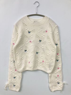 ZARA/ザラ/ニット/セーター/トップス/ホワイト/EUR M/USA M/ MEX 28