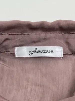 gleam/グリーム/シャツ/ブラウス/トップス/ブラウン/M