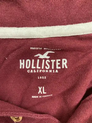 HOLLISTER/ホリスター/ポロシャツ/トップス/レッド/XL