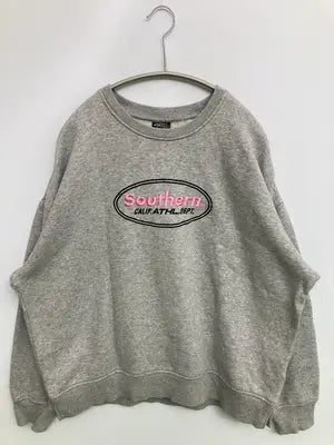 Calfornia Who .a.u/スウェット/トップス/グレー/US M