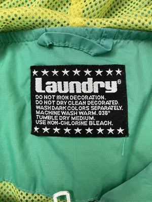 Laundry/ランドリー/ナイロンジャケット/ジャケット/アウター/ライトグリーン/M