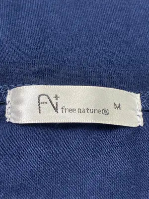 free nature/フリーネイチャー/Tシャツ/カットソー/トップス/ネイビー/M