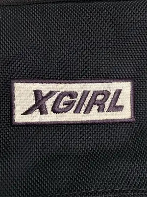 X-GIRL/エックスガール/バックパック/リュック/バッグ/ブラック