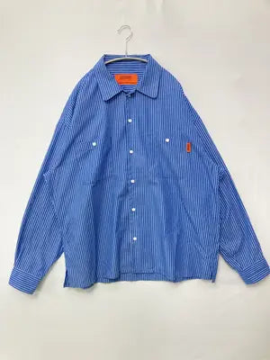 UNIVERSAL OVERALL/ユニバーサルオーバーオール/シャツ/ブラウス/トップス/ブルー/L