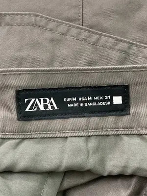 ZARA/ザラ/カーゴパンツ/パンツ/カーキ/M